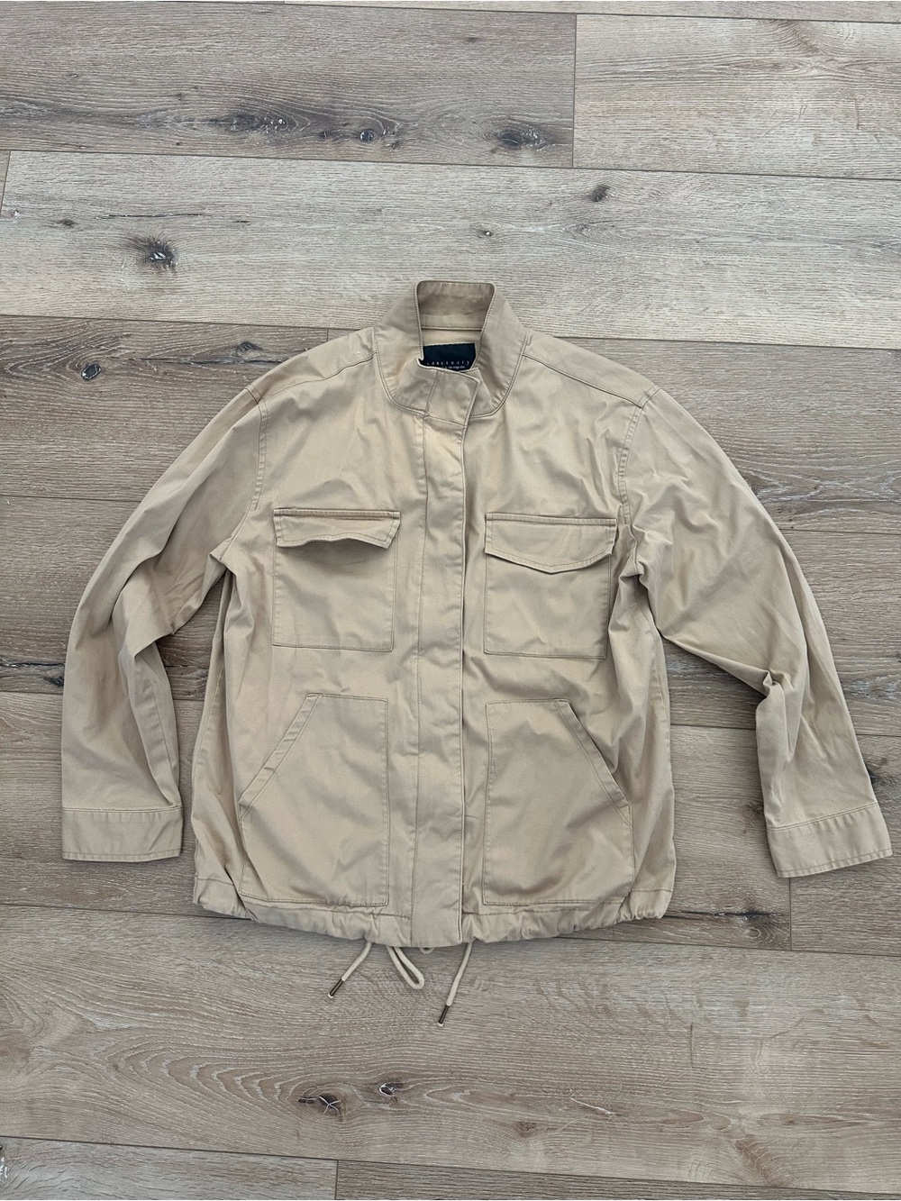 Sanctuary Khaki Utility Jacket Military Cotton Jacket